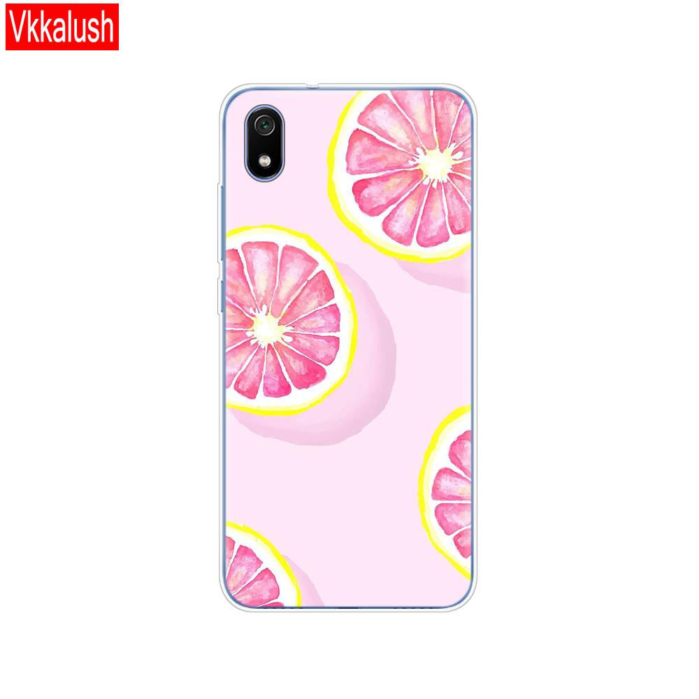Silicon Case For Xiaomi Redmi 7a Cases Full Protection Soft Tpu Back Cover For Redmi 7 A Bumper Phone Shell Bag Coque
