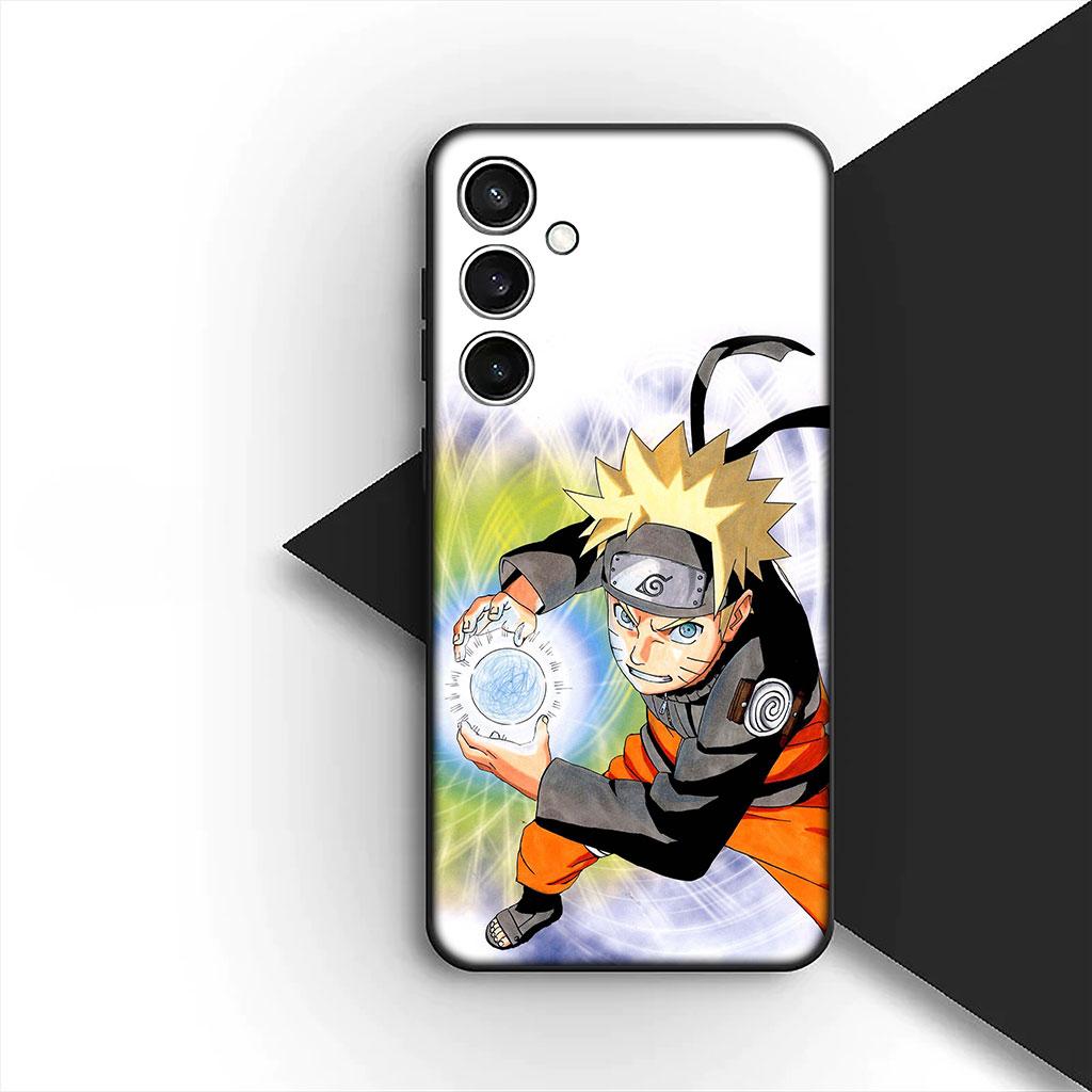 Jiraiya Narutos Sasuke Silicone Phone Cover for Samsung Galaxy S25 S24 S23 FE Ultra Plus S7 Edge S25+ S23+ A56 5G Soft Case