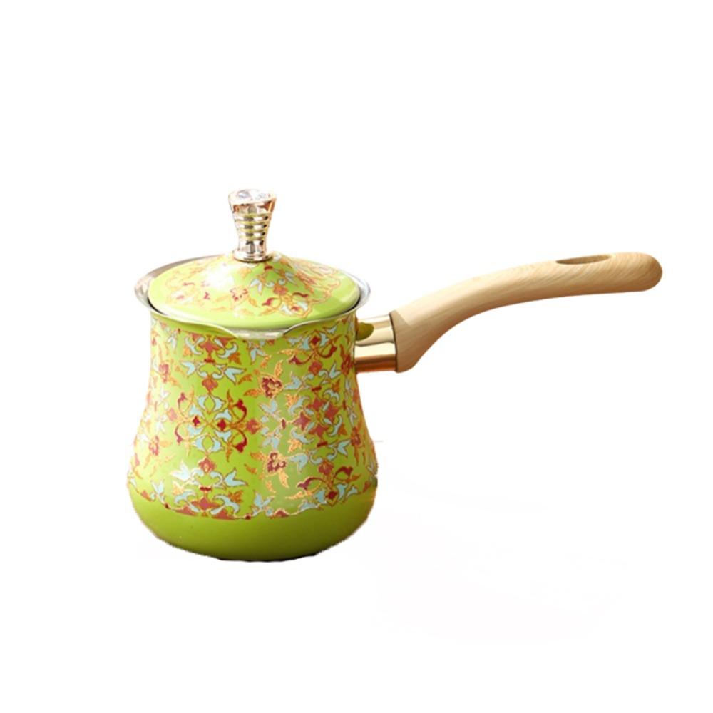 550ml Turkish Coffee Pot Stainless Steel Milk Pot Multifunctional Butter Melting Pot  Kitchen