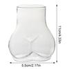 Tazza a forma di sedere da 450 ml Tazza da caffè divertente per il sedere Tazza da caffè in vetro borosilicato trasparente spesso per il corpo delle donne Tazza divertente per adulti Tazza per latte e acqua