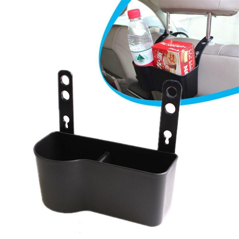 Car Headrest Seat Back Mount Cup Holder/Storage Box Drink Cup Holder Organizer