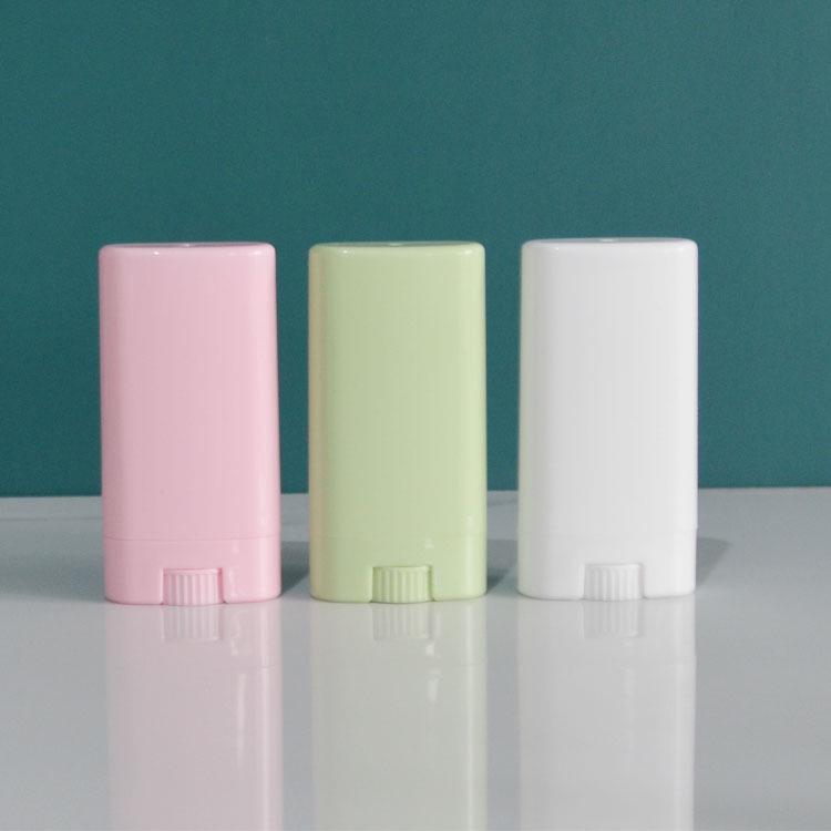 15g Lip Balm Tube - Oval PP Lipstick Wax Tube for DIY Lip Care