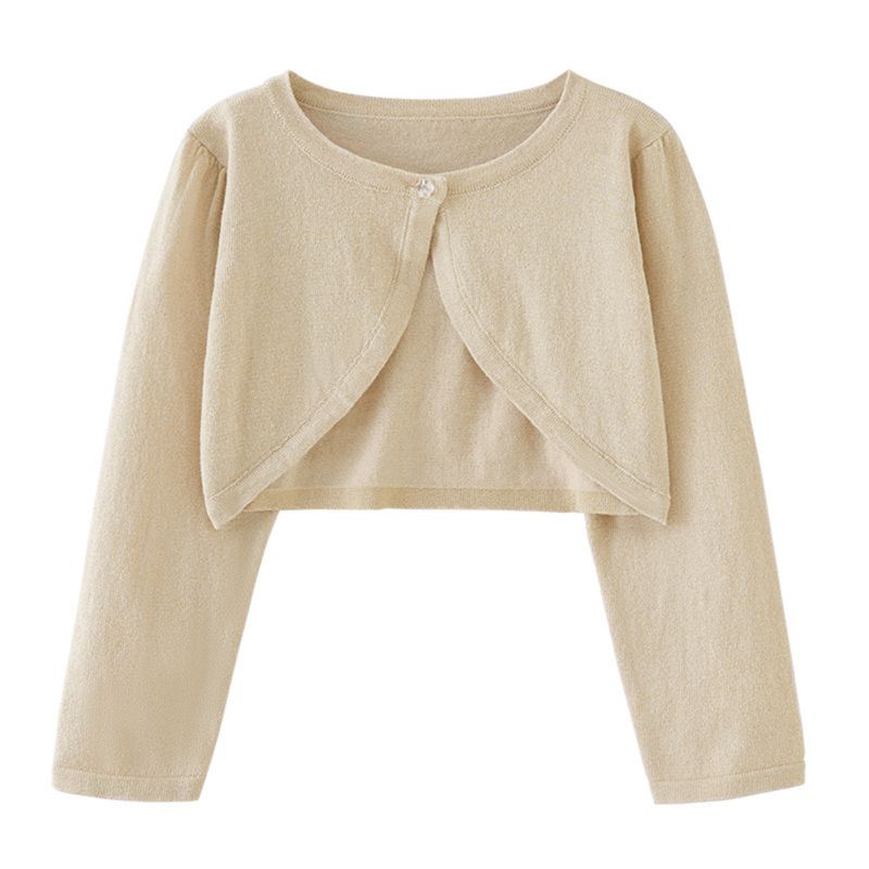 

2-10 Years Kids Girls Long Sleeve Shawl Coat 130