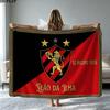 Sport Club Do Recife Print Flannel Blanket High Quality Warm Comfortable Cover for All Seasons Perfect for Gifts Home Decor