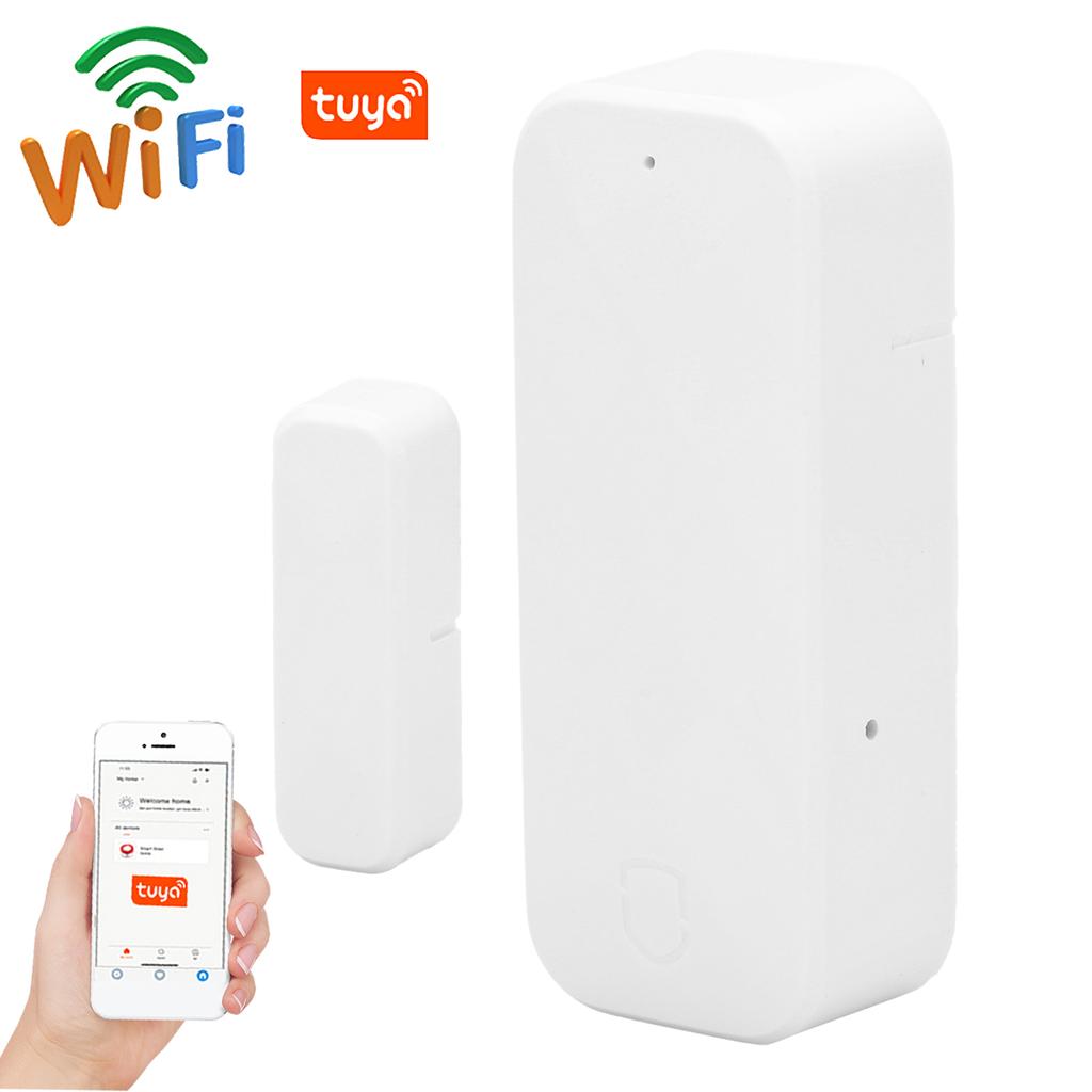 2.4GHZ Smart Wifi Door Sensor for TUYA Intrusion Induction Window Open Reminder for Home Safety