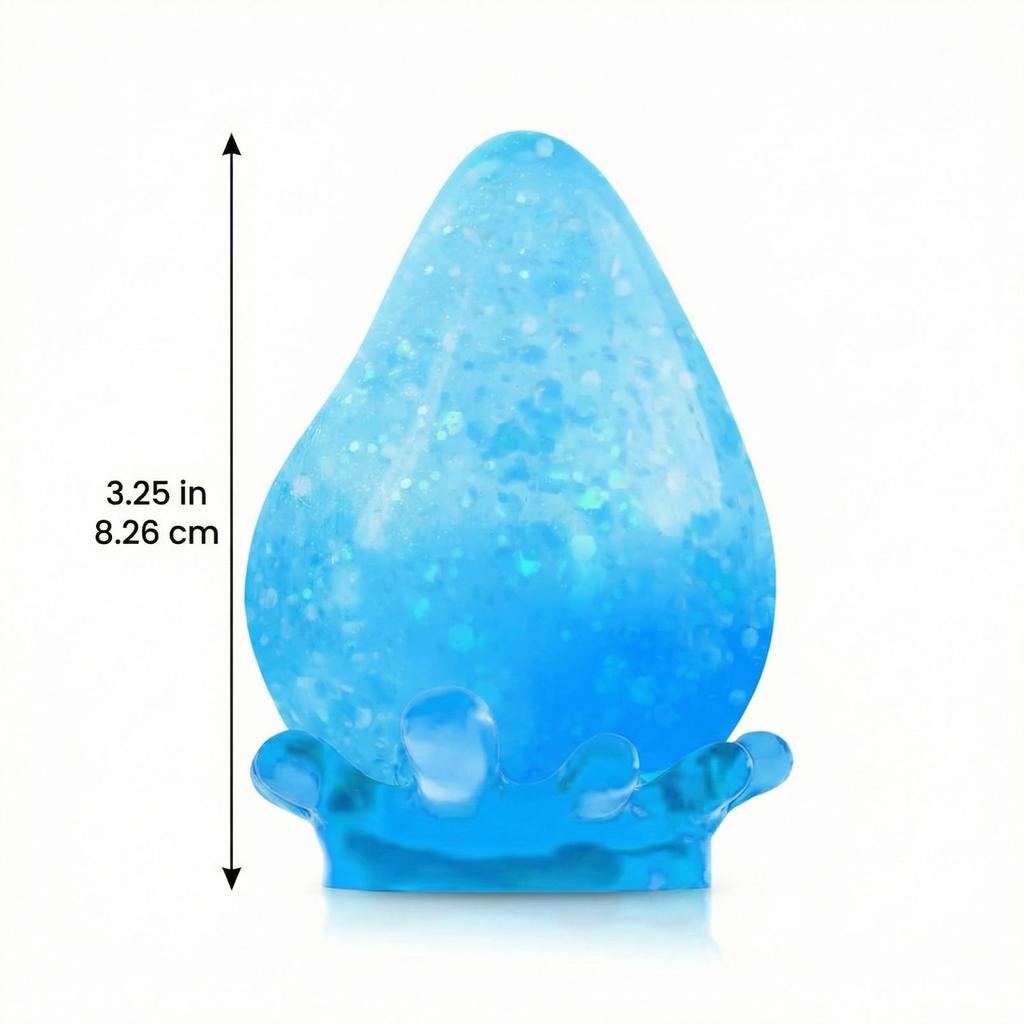 1Pcs Colors Are Randomsoft And Big Water Drops Pinch Simulation Dream Water Drop Slow Rebound Pinch Ornament Office Relaxation P