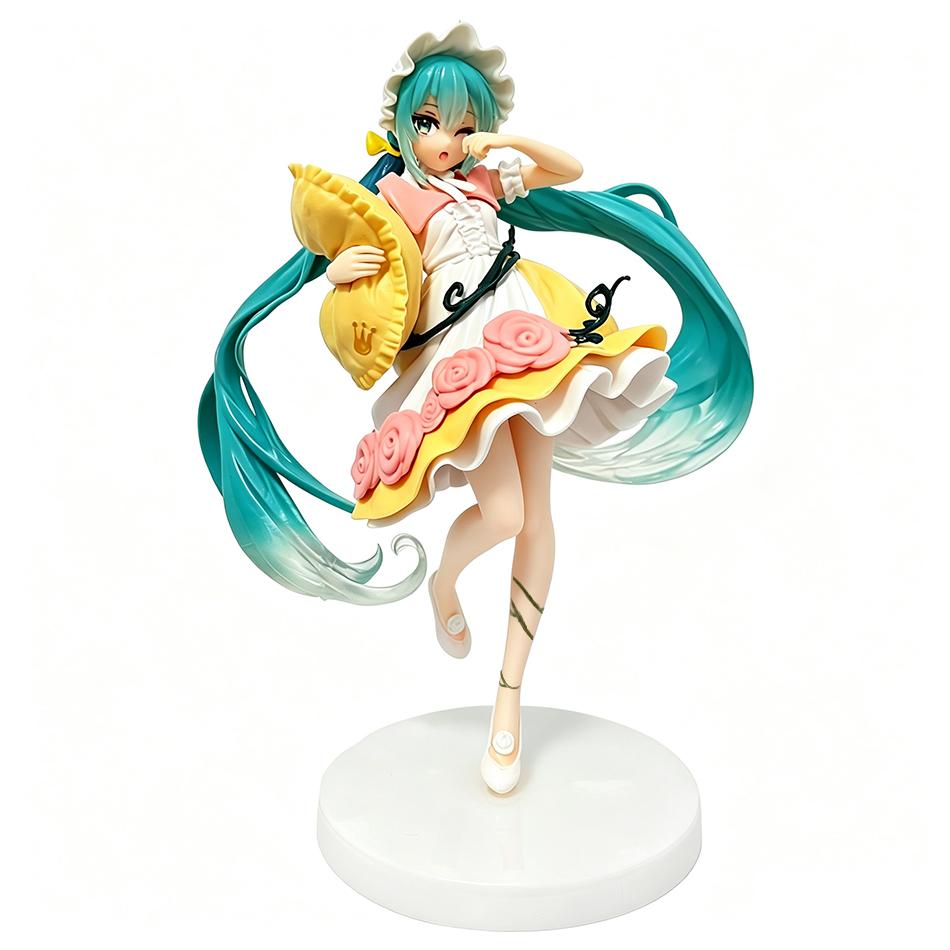 17 Styles Hatsune Miku Handmade Cherry Hatsune Miku Devil Hatsune Miku Handmade PVC Model Desktop Decoration Animation Toy Gift