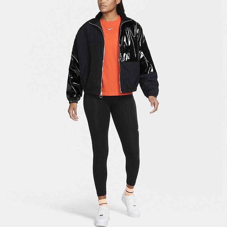 Nike Sportswear Icon Clash Synthetic Fill Color-Block Training Jacket Women Jacket Black CZ1871-010
