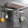 304 Stainless Steel Punch-Free Bathroom Towel Rack