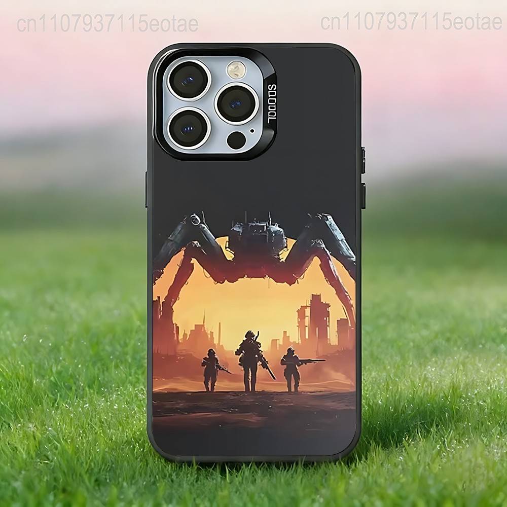 

HOT GAME A-ARC Raiders Phone Case For iPhone 17,16,15,14,13,12,11,Pro,Max,Plus,E,Air,Mini Anti Fall Black Bumper iPhone16promax