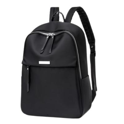 ORIJIRI Women's Travel Backpack, Stylish, Waterproof, Lightweight, and Water-Repellent Nylon Backpack for Commuting and School (Black)