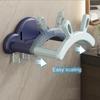 Punch-free Washbasin Rack Rabbit Ear Shape Basin Storage Rack Practical Bathroom Bracket  Home