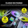 CORSAIR Integrated Simple Water Cooling CPU Cooler 240mm iCUE H100i ELITE CAPELLIX White CW-9060050-WW