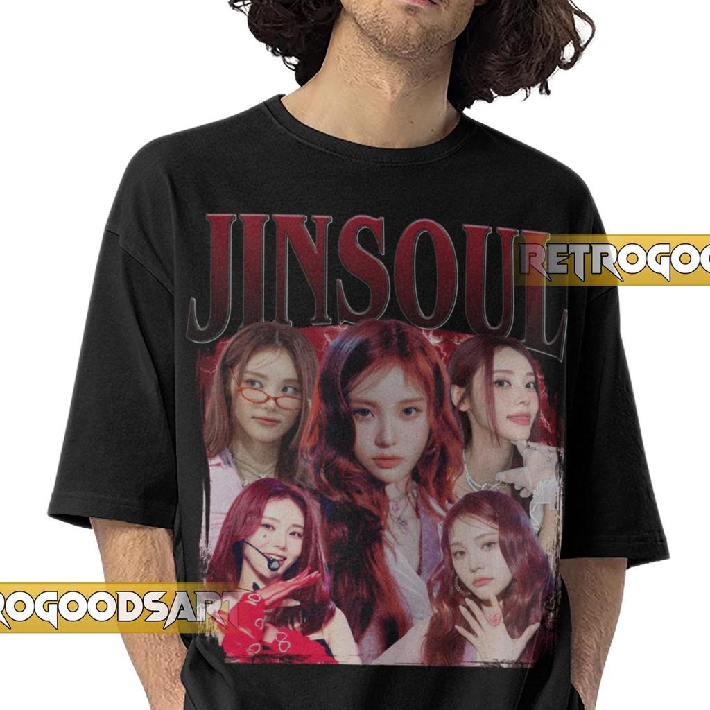JINSOUL ARTMS K-POP Retro Shirt / Jinsoul Loona Orbit Vintage Band Tee / Jeong Jin Sol Artemis Tour / Ourii Kpop GirlbandConcertMerch
