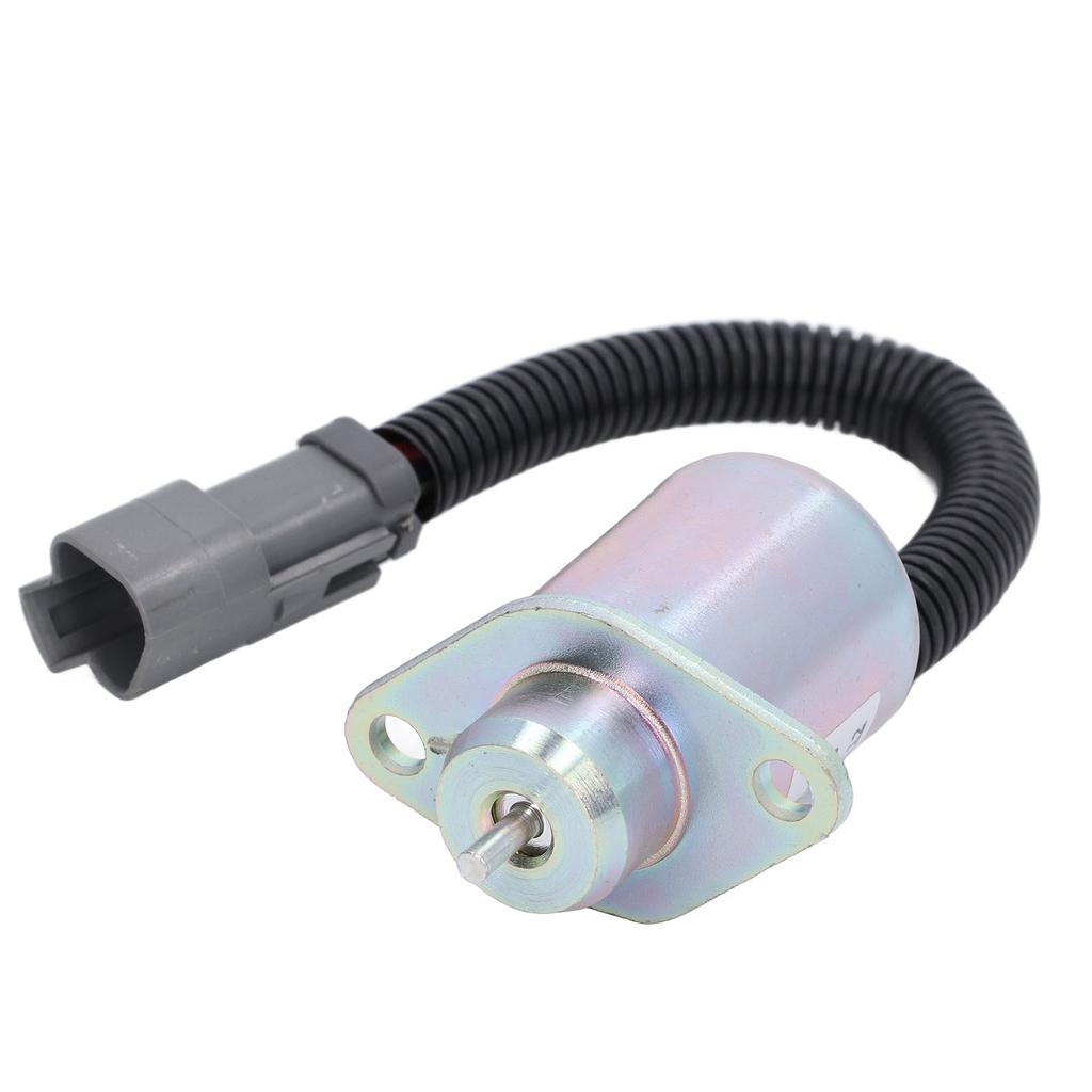 Fuel Shut Off Solenoid Stop Solenoid Valve 2848A278 Replacement for Perkins CAT 216 226 236 246 Skid Steer UB704 Engine