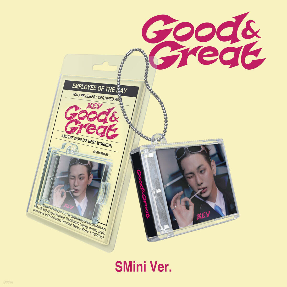 

KEY - 2nd Mini Album: Good & Great [SMini Ver.] (Smart Album)
