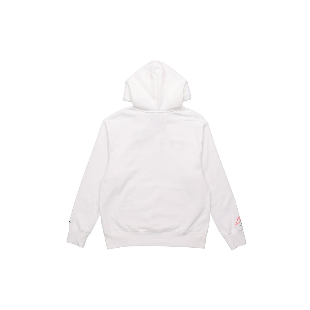 Jordan DNA Hooded Comfortable Fleece Lined Long Sleeved Sweatshirt Men's White CK9568-100
