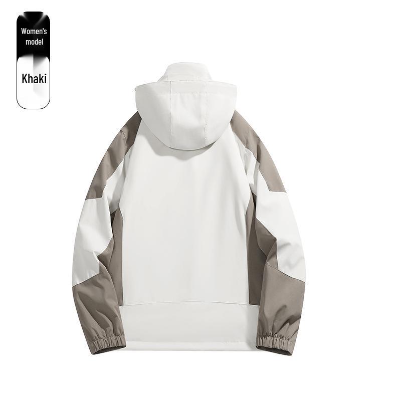 Unisex Cross-Border Three-in-One Fleece Jacket: Waterproof, Windproof, Hooded Outdoor Mountaineering Suit