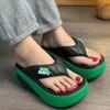 Fashion Slippers for Women Fashion Platform Slipper Summer Height Increasing EVA Slipper Outdoor Casual Beach Shoes for Women Flip Flops