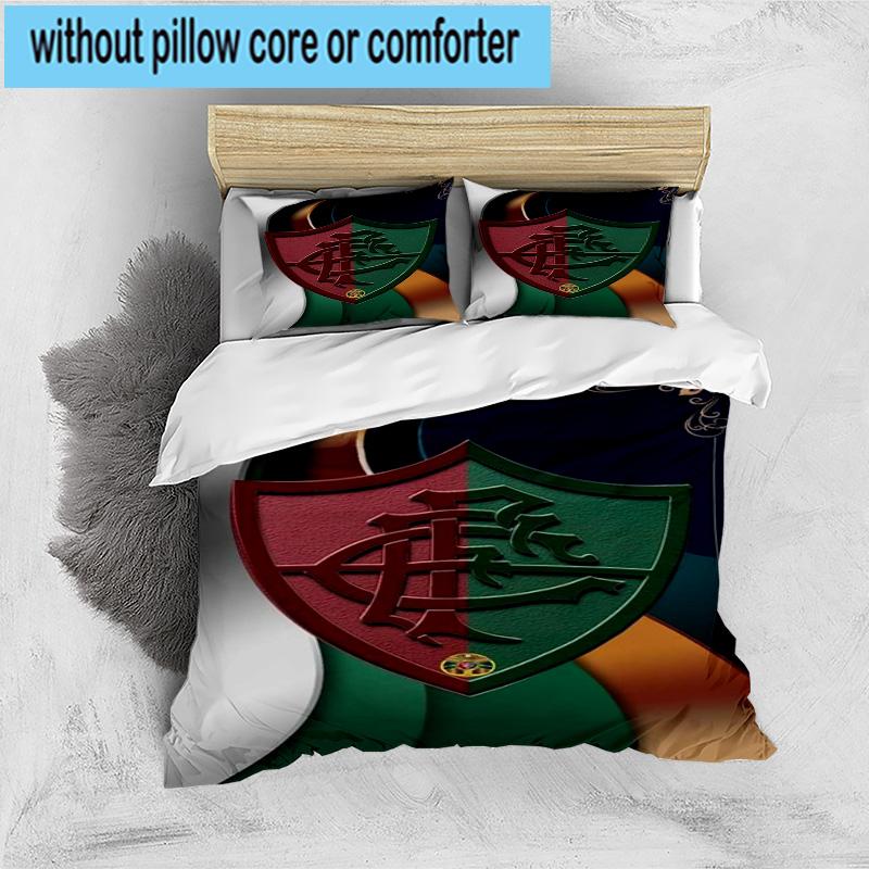 3pcs Champions Celebration Printed Bedding Set Duvet Cover Closure Includes 1 Duvet Cover & 2 Pillowcases Bedding Sets Home Decor Gifts