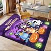 1pc Halloween Ghost Carpet Anti Slip Polyester Floor Mat for office.Bedroom