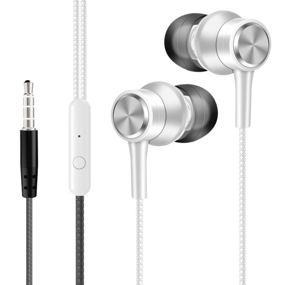in Ear In-ear Headphones Stereo InEar Microphone Portable Music Earphones