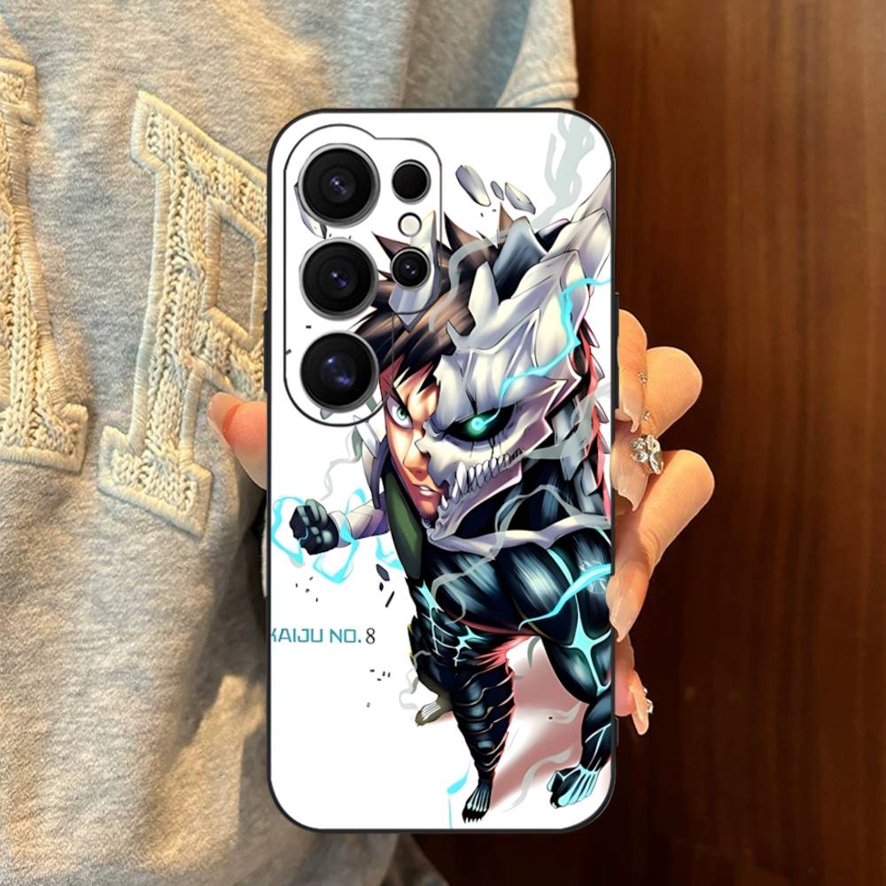 Japan Classic Comics K-Kaiju No8 Anime Phone Case For Samsung S 24 Fe 25 Ultra Plus 20 Lite 21 30 22 23 24 22 Ultra 5G Fundas