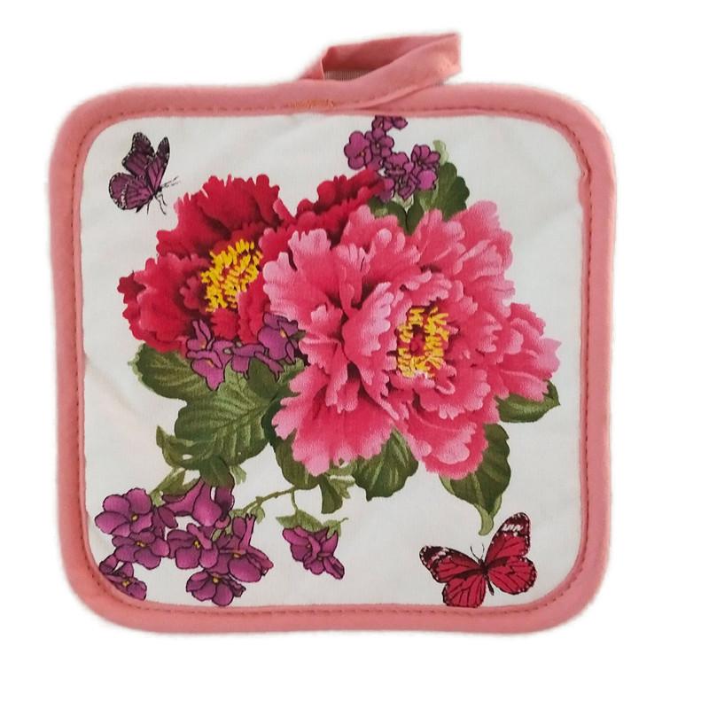 

1Pc 16.5x16.5cm Square Sewing Cotton Heat Resistant Potholder Pot Holder Pads Table Placemat Kitchen Baking Tool 16.5x16.5cm