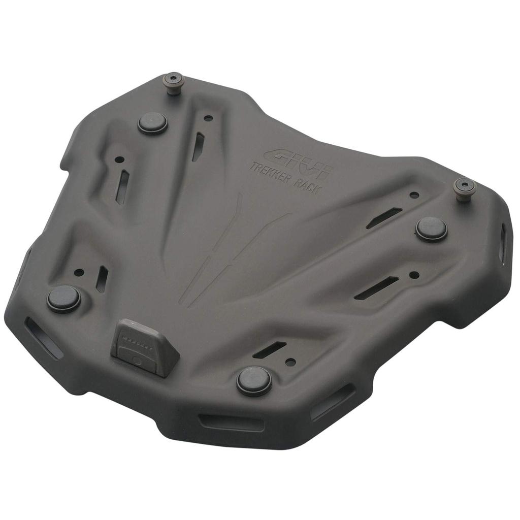 GIVI Motorcycle Base Black for Monokey 99477 Plate, Aluminum, Case, M9B,