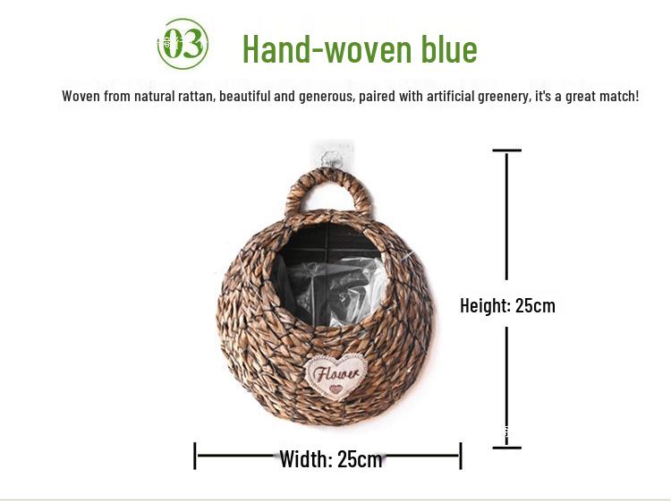 Wisteria Vine Artificial Silk Flower Wall Hanging for Indoor Decoration