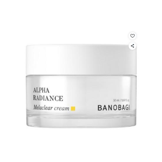 BANOBAGI Alpha Radiance Mela Clear Cream Brightening & Dark Spot Care 50ml