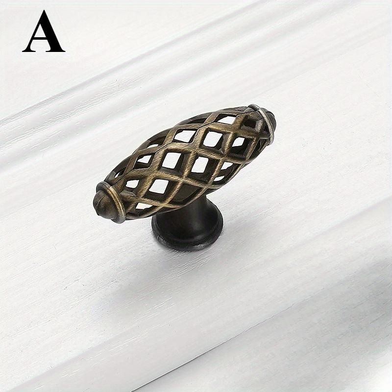 European Antique Kitchen Door Furniture Handles Vintage Cupboard Drawer Wardrobe Cabinet Pulls Handles & Knobs