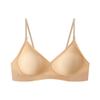 Deep V invisible liquid foundation seamless small chest gathering fine flash shoulder strap breathable backless cross beautiful back bra