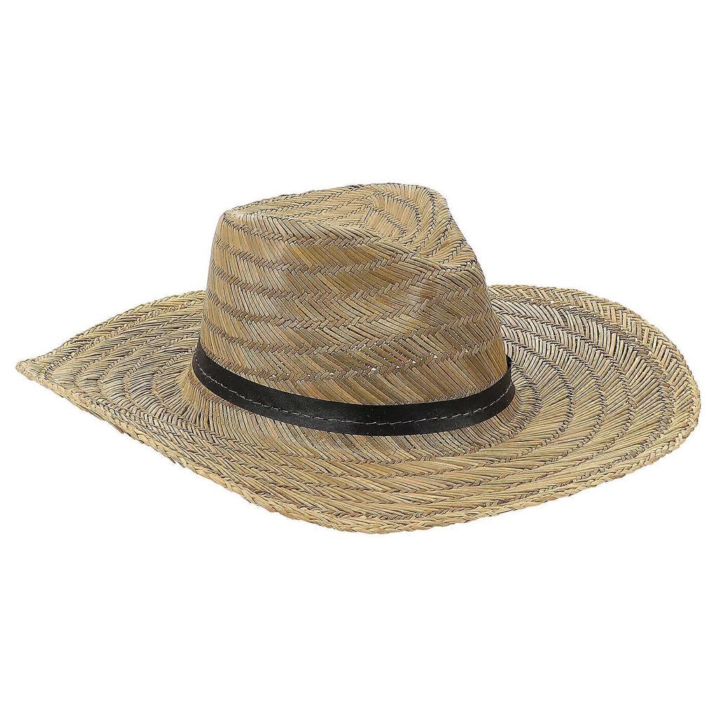 Strohhüte für Herren Sommerhut mit breiter Krempe Stil 1 Stück