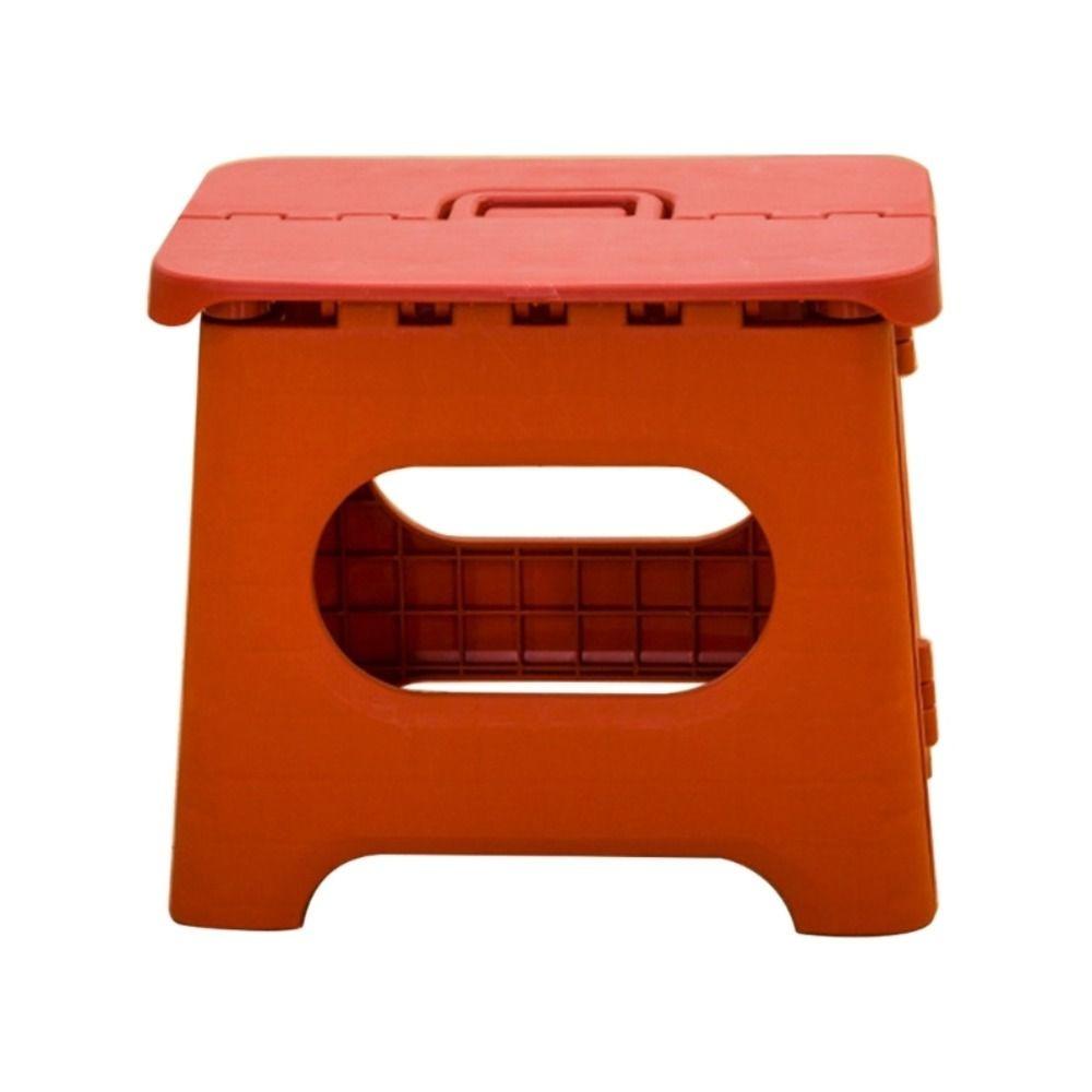 Foldable Portable Folding Stool Plastic Outdoor Camping Stool Leisure Fishing Chair  for Home Use