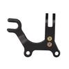 Bike Disc Brake Conversion Stainless Steel Mount Brackets Enhances Braking Power Easyly Assembly
