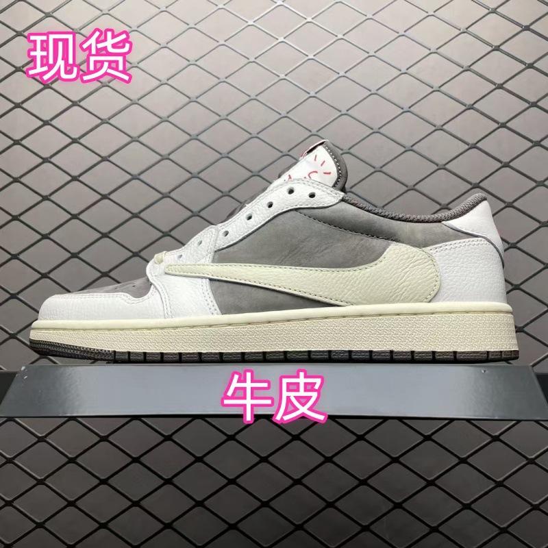 Shoes Pure Original AJ LOW Cowhide Lightning Barb Casual Sports Board Shoes Men's Shoes Women's Shoes Retro Versatile
