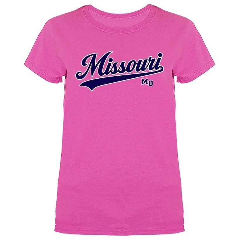 State of Missouri Swoosh Women s T-shirt Unisex T-Shirt XXL