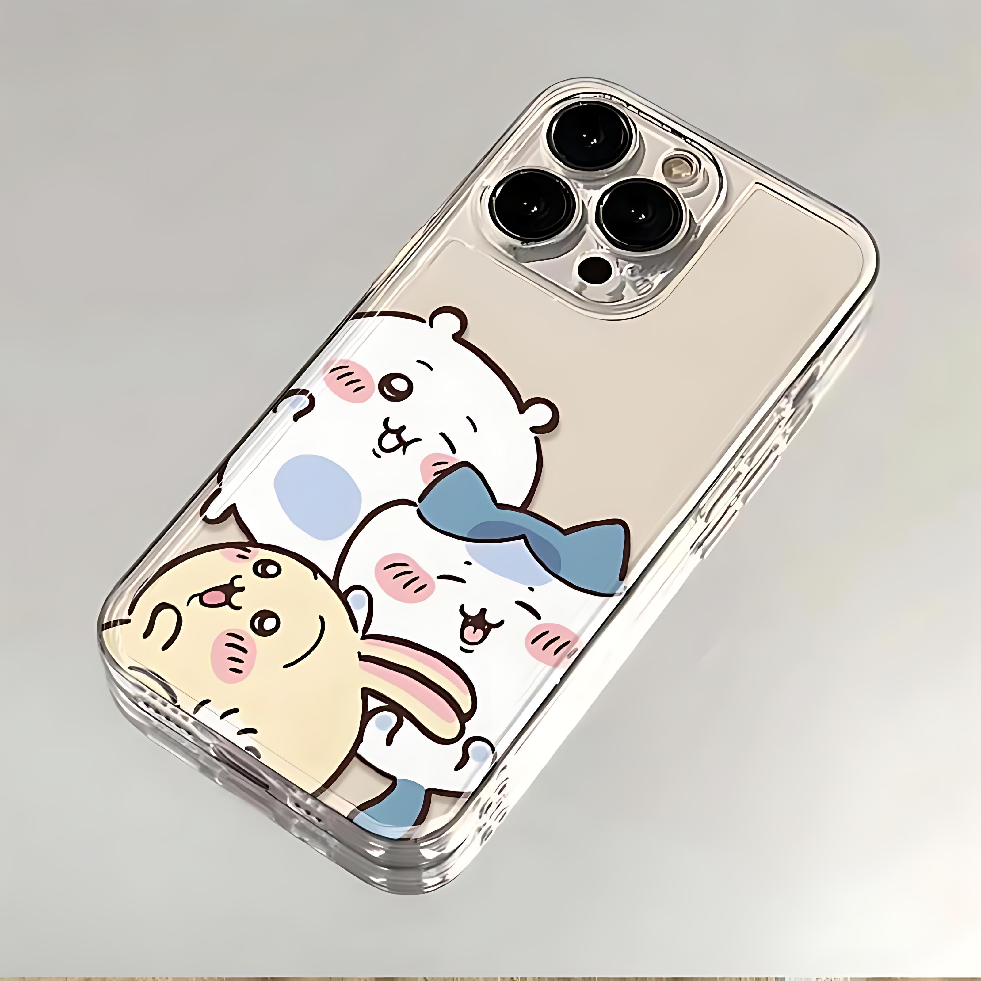 

Cute and kawaii U-Usachi-s Phone Case For iPhone 17 16e 16 15 14 13 12 11 Mini Air Pro Max XR 8 Plus Transparent Soft Back Cover iPhone XSMax