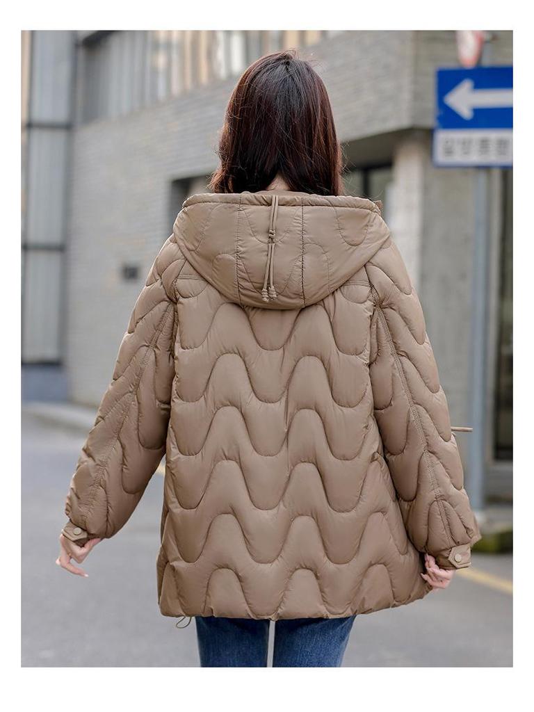2024 Korean Style Winter Down Jacket: Cold-Proof, Fashionable, Loose-Fit, Thick Cotton-Padded Coat