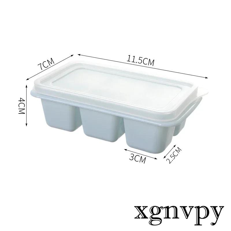 Home Refrigerator Homemade Frozen Ice Box with Cover Silicone Ice Cube Ice Box Frozen Mold Quick-freezing Device
