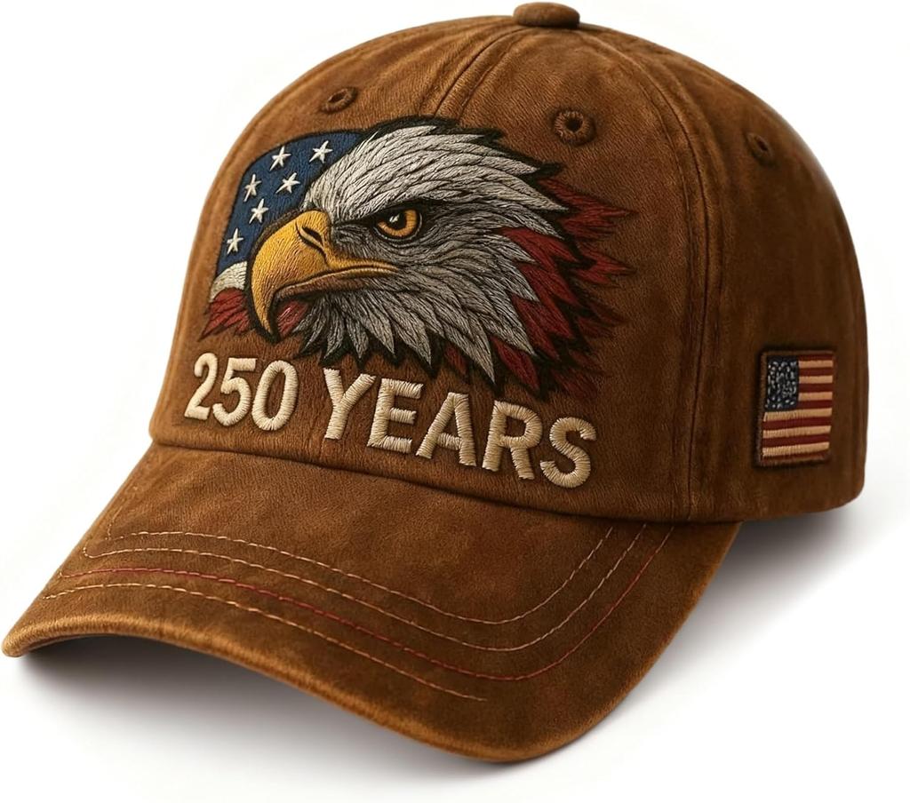 250Th Anniversary Usa Baseball Hat Eagle 250 Year American Anniversary Cap Patriotic Marine Veterans Hat