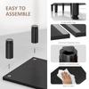 AX WABER Dual Monitor Desktop PC Adjustable Length and Desk Desktop Keyboard Suitable for AX08DB301 Stand, Rack, Stand, Angle, Shelf, Storage,