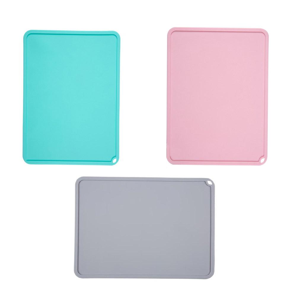 Non Slip Silicone Placemat Heat Resistant Waterproof Easy Clean Table Mat for Children Adults Kitchen Dining Table