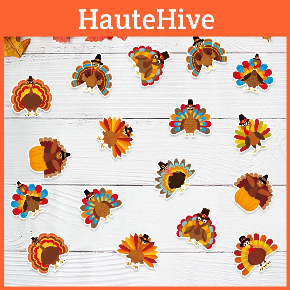 Festival Autumn Turkey Confetti For Thanksgiving Party And Table Decoration