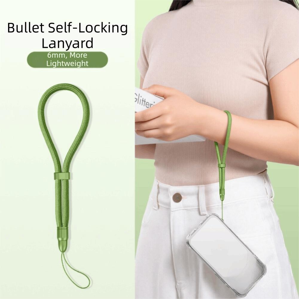 Durable Polyester Mobile Phone Lanyard Short Rope Mobile Phone Strap Phone Wrist Strap  Daily Use