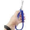3 Pieces Colored Loop Scissors, Safety Self-opening Scissors, Easy Grip