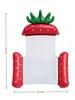 Foldable Fruits Floating Water Hammock Lounger Water Toys Inflatable Floating Bed Chair Summer Swimming Pool Water Hammock Bed