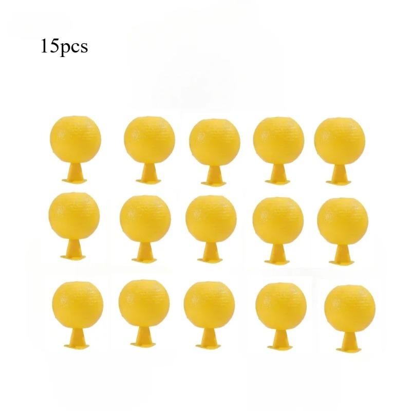 1-20 Pieces Summer Fruit Fly Trapping Ball Sticky Fruit Fly Catcher Glue Ball Multi-function Fruit Fly Mosquito Fly Catcher