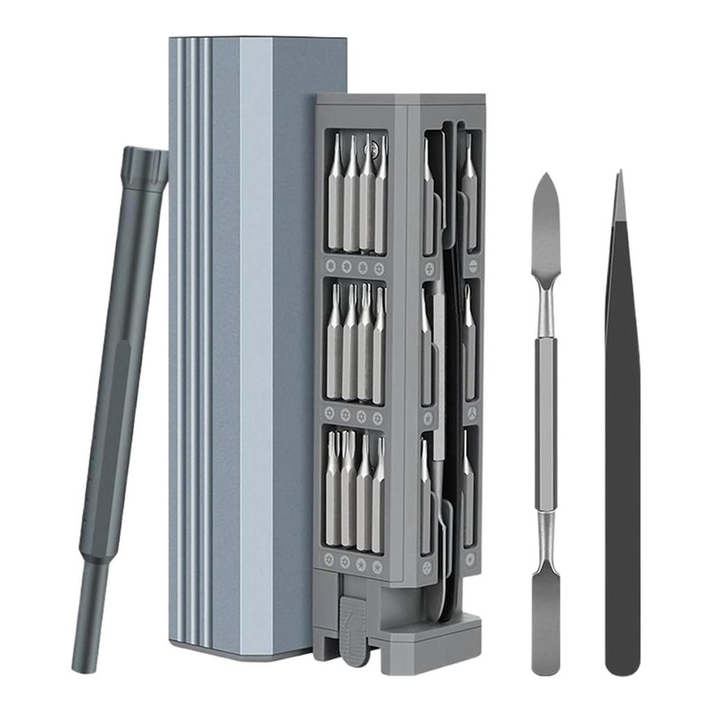 BHBL Screwdriver Set Electronics 44 Piece - Portable Accurate Repair Kit for Computer, Watch, Glasses & Camera